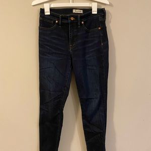 Madewell 9” high-rise skinny jeans